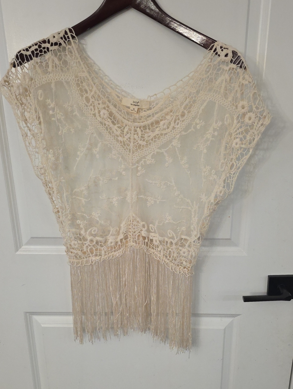 Iris See Through Boho Top